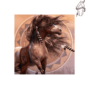 Diamond painting Apache Horse | Diamond-painting-club.us