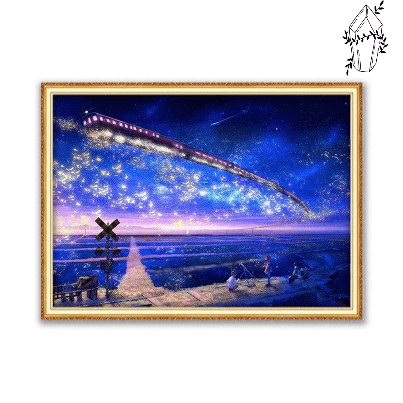 Diamond Painting Magical Train | Diamond-painting-club.us