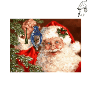 Diamond painting Santa Claus. | Diamond-painting-club.us