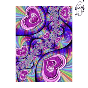 Diamond painting Abstract Heart | Diamond-painting-club.us