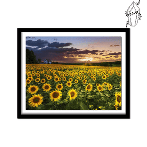 Diamond painting Sunflower Field | Diamond-painting-club.us