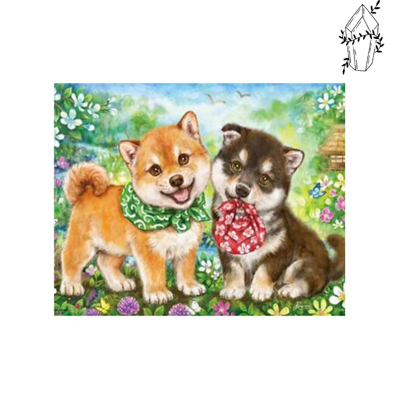 Diamond Painting Cute Shiba Inu | Diamond-painting-club.us