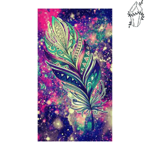 Diamond painting Space Feather | Diamond-painting-club.us