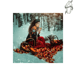 Diamond Painting Woman in Winter | Diamond-painting-club.us