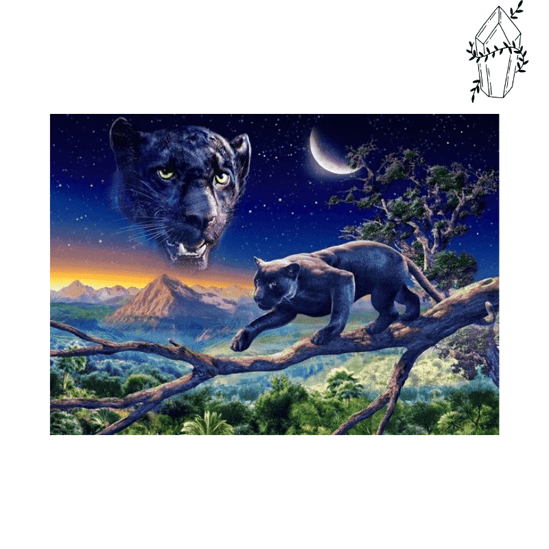 Diamond painting Black Panther | Diamond-painting-club.us