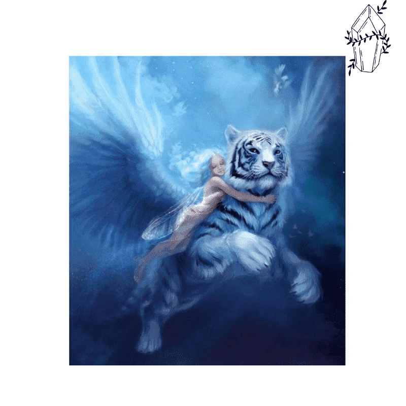 Diamond Painting Winged Tiger | Diamond-painting-club.us