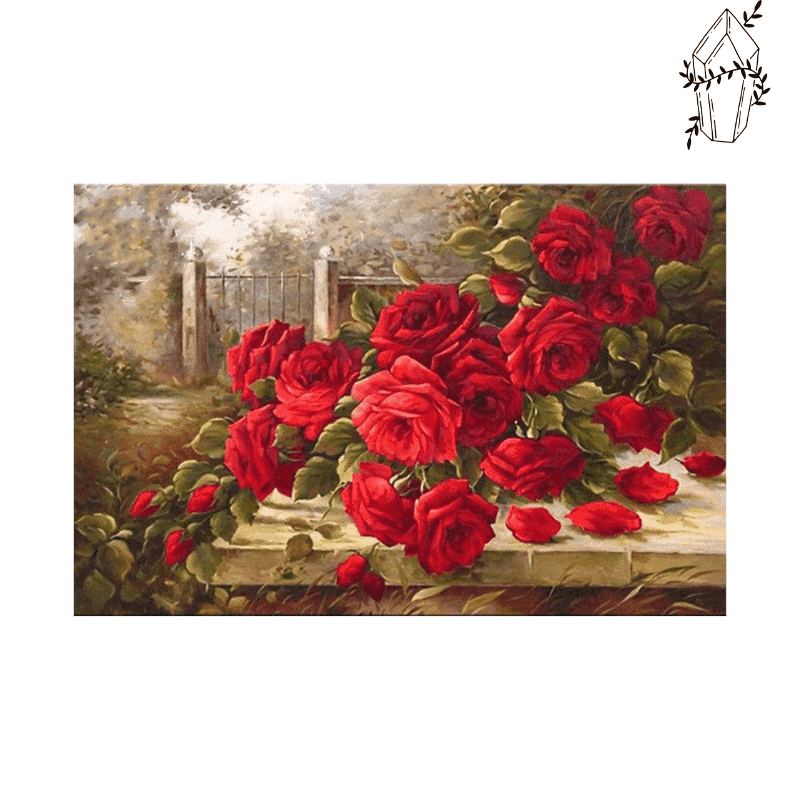 Diamond Painting Rose Garden | Diamond-painting-club.us