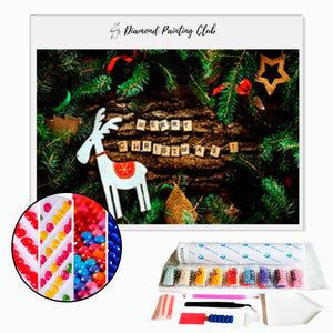 Diamond Painting Christmas Tree Trunk | Diamond-painting-club.us