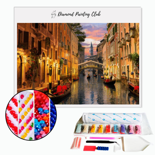 Diamond Painting Venice Canal | Diamond-painting-club.us