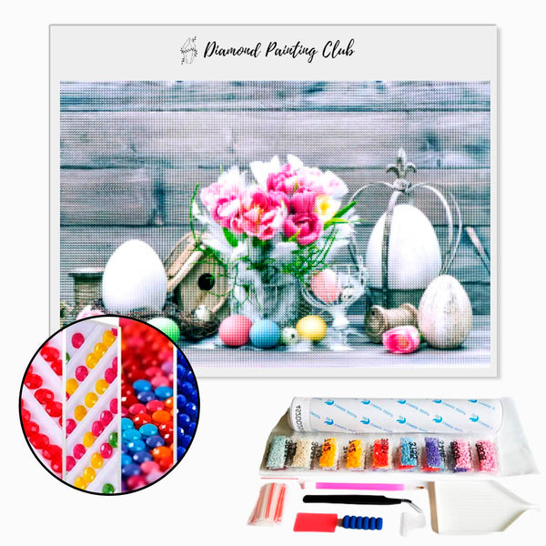 Diamond Painting Easter Table Set | Diamond-painting-club.us