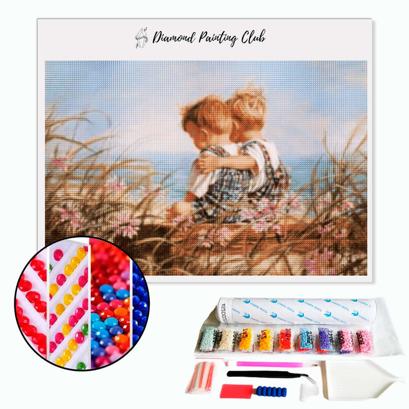 Diamond painting Bambins on the page | Diamond-painting-club.us