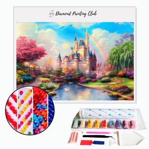 Diamond painting Enchanted Castle | Diamond-painting-club.us