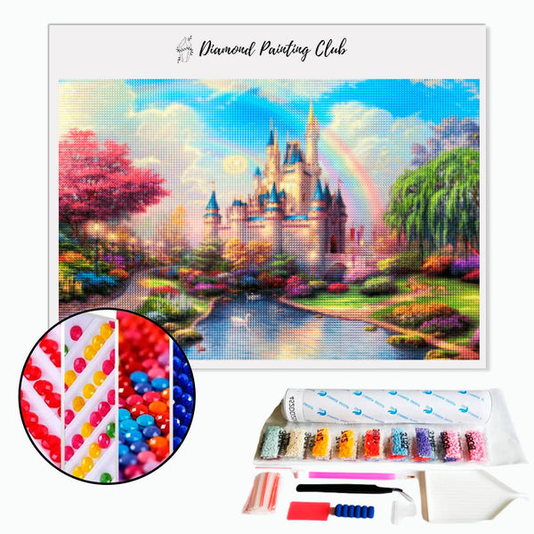 Diamond painting Enchanted Castle | Diamond-painting-club.us