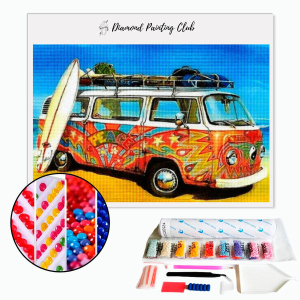 Diamond Painting Vacation Van | Diamond-painting-club.us