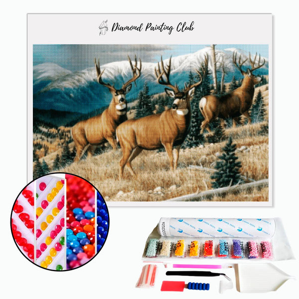 Diamond Painting Wild Deer | Diamond-painting-club.us