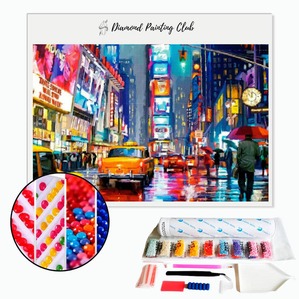 Diamond Painting Times Square Night | Diamond-painting-club.us