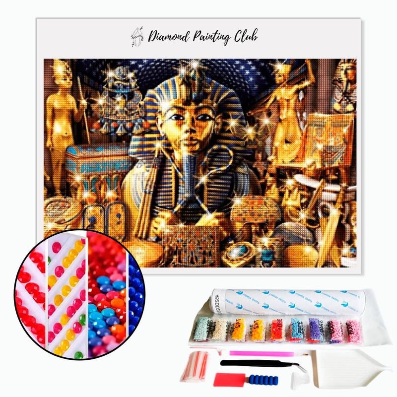 Diamond painting Pharaoh's Treasure | Diamond-painting-club.us