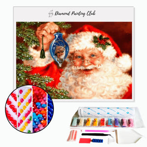 Diamond painting Santa Claus. | Diamond-painting-club.us