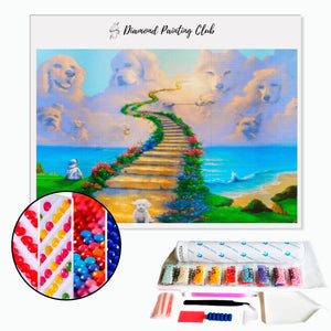 Diamond Painting Paradise of Dogs | Diamond-painting-club.us