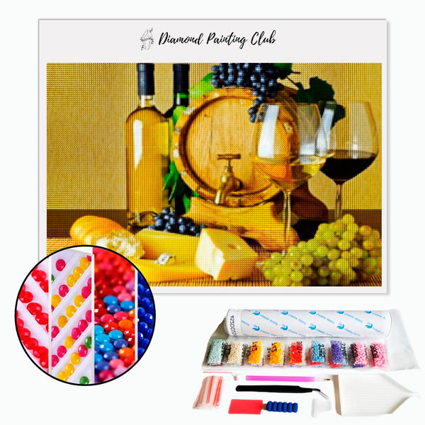 Diamond Painting Wine & Gastronomy | Diamond-painting-club.us