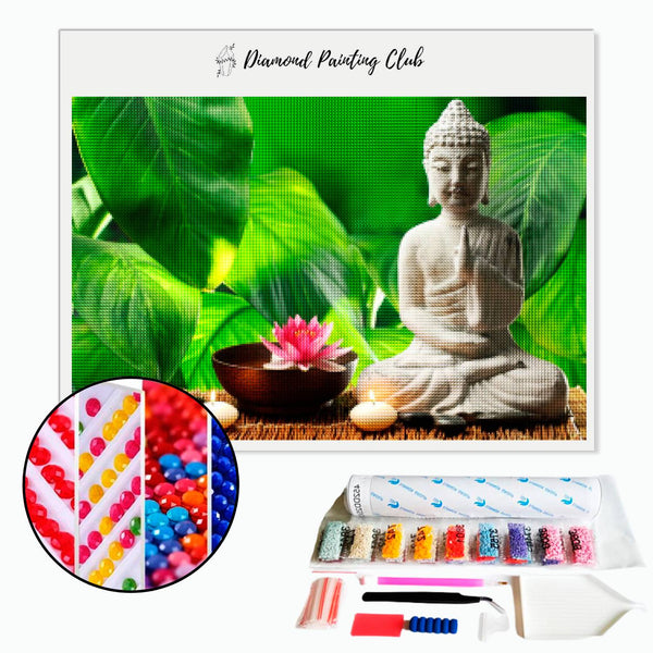 Diamond Painting Buddha Zen Ambiance | Diamond-painting-club.us