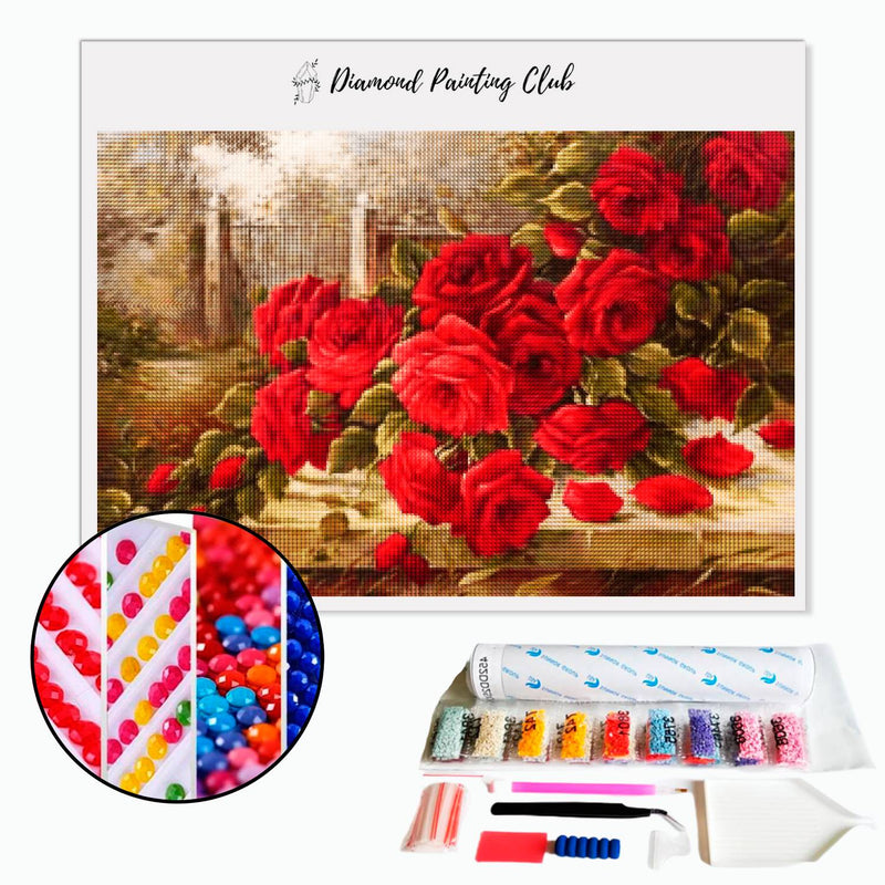 Diamond Painting Rose Garden | Diamond-painting-club.us