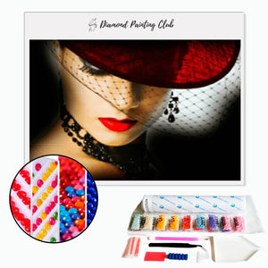 Diamond painting Femme Fatale | Diamond-painting-club.us