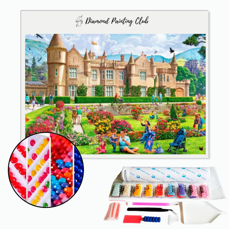 Diamond Painting Castle Garden | Diamond-painting-club.us