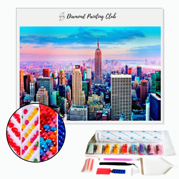 Diamond Painting New York Skyscraper | Diamond-painting-club.us