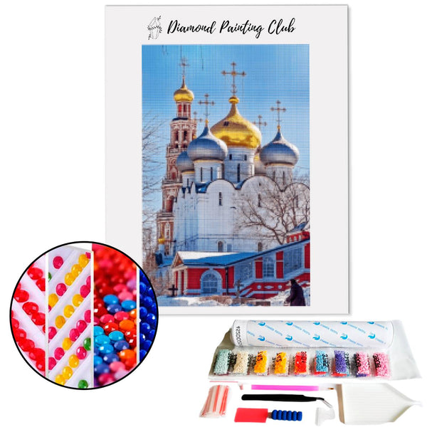 Diamond painting Cathedral of Notre-Dame de Smolensk | Diamond-painting-club.us