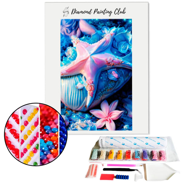 Diamond Painting Starfish Reef | Diamond-painting-club.us