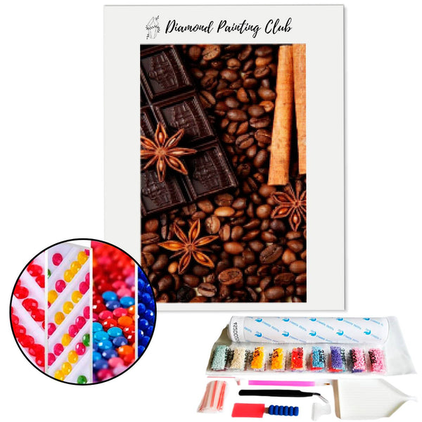 Diamond Painting Cocoa and Anise | Diamond-painting-club.us
