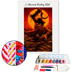 Diamond Painting Horror Scarecrow | Diamond-painting-club.us