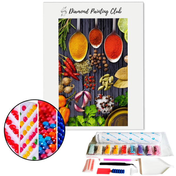 Diamond Painting Spices and Condiments | Diamond-painting-club.us