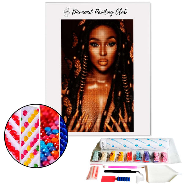 Diamond Painting African Beauty | Diamond-painting-club.us