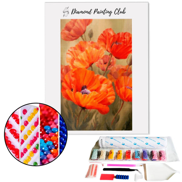 Diamond Painting Coquelicot | Diamond-painting-club.us