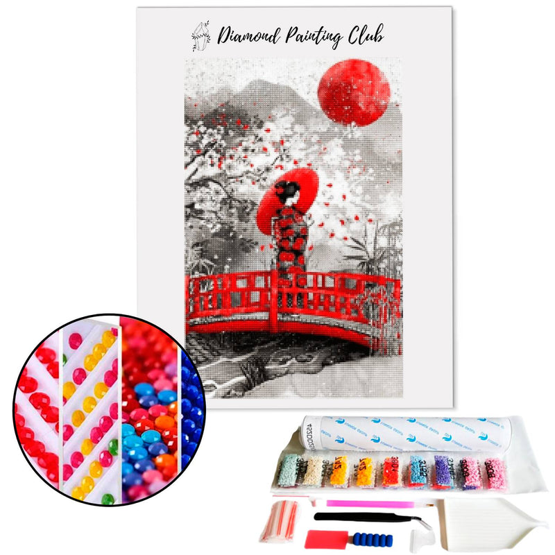 Diamond Painting Woman of the Rising Sun | Diamond-painting-club.us