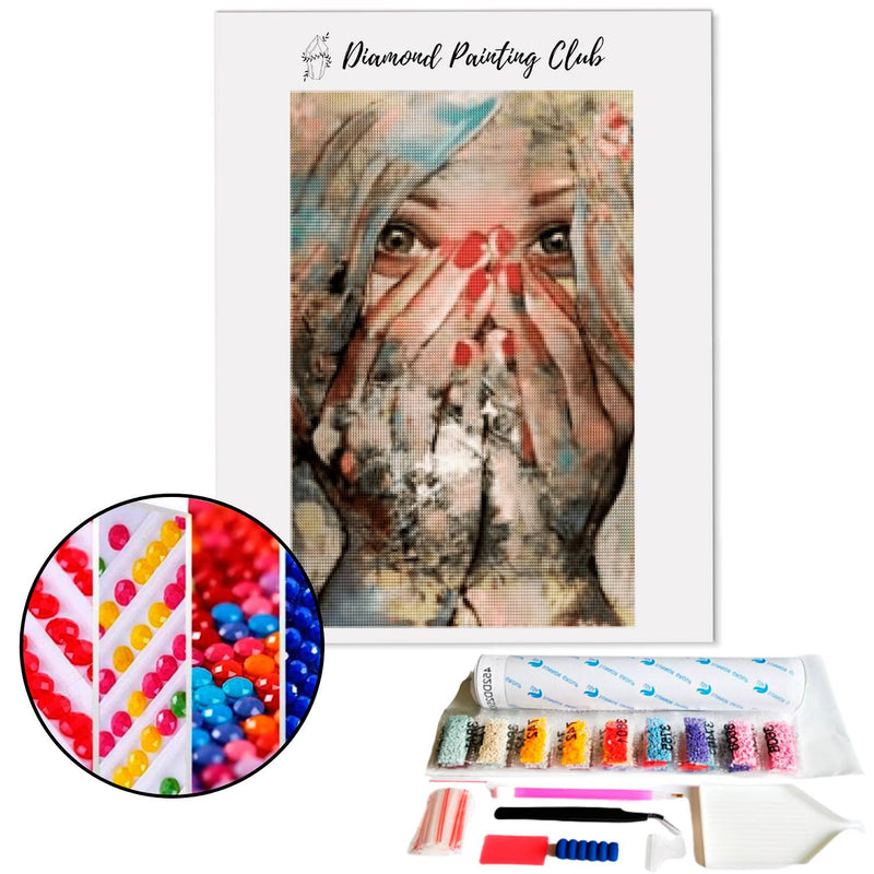 Diamond Painting Hidden Face | Diamond-painting-club.us