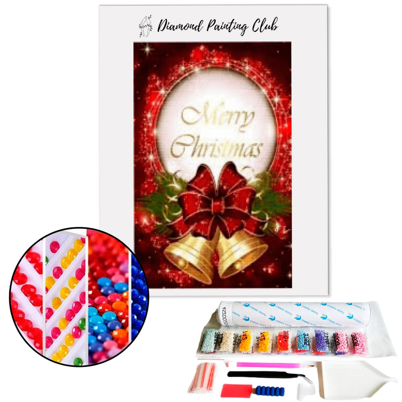 Diamond painting Merry Christmas | Diamond-painting-club.us