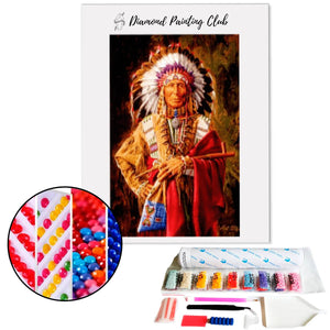 Diamond Painting Apache Chief | Diamond-painting-club.us