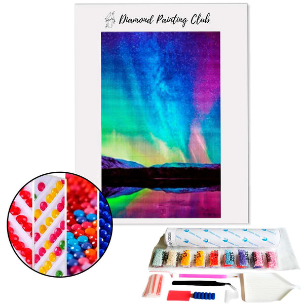 Diamond Painting Aurore Boréale | Diamond-painting-club.us