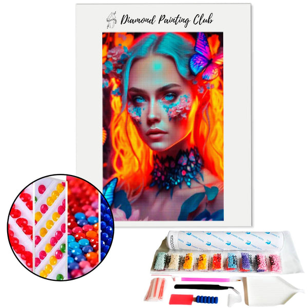 Diamond Painting Fantastical Butterfly Woman | Diamond-painting-club.us
