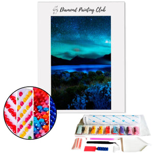 Diamond Painting Starlit Lake | Diamond-painting-club.us