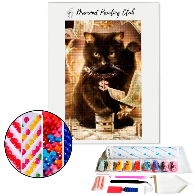 Diamond Painting Fortune Cat | Diamond-painting-club.us