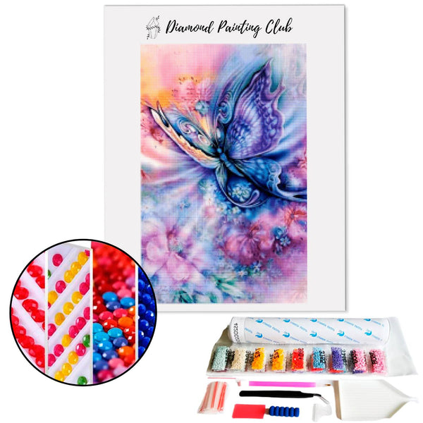 Diamond painting Mystical Butterfly | Diamond-painting-club.us