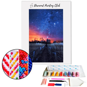 Diamond Painting Starry Pontoon | Diamond-painting-club.us