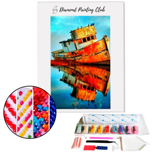 Diamond Painting - Shipwreck. | Diamond-painting-club.us