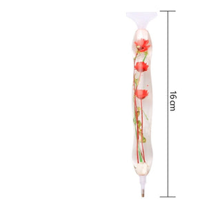 Floral Transparent Diamond Painting Pen | Diamond-painting-club.us