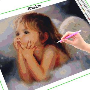 Diamond Painting Little Angel | Diamond-painting-club.us